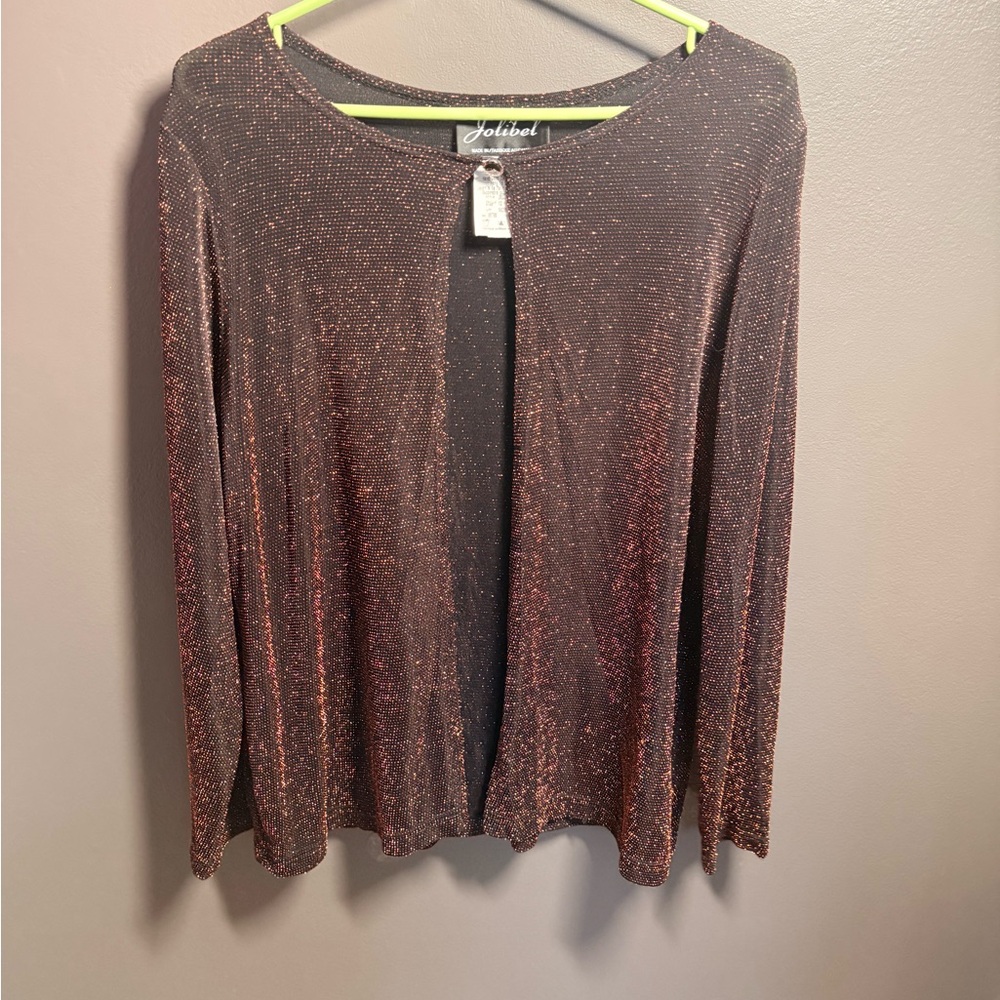 Women's Sparkling Black and Copper Cover